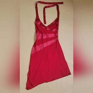 Asymmetrical hem dress